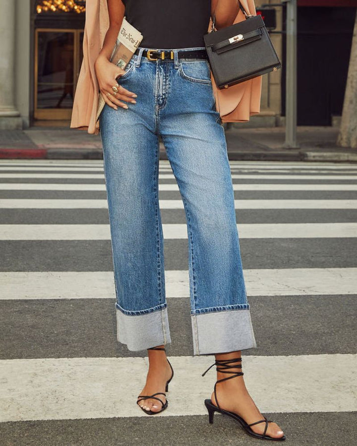 Vintage High Waist Denim Jeans