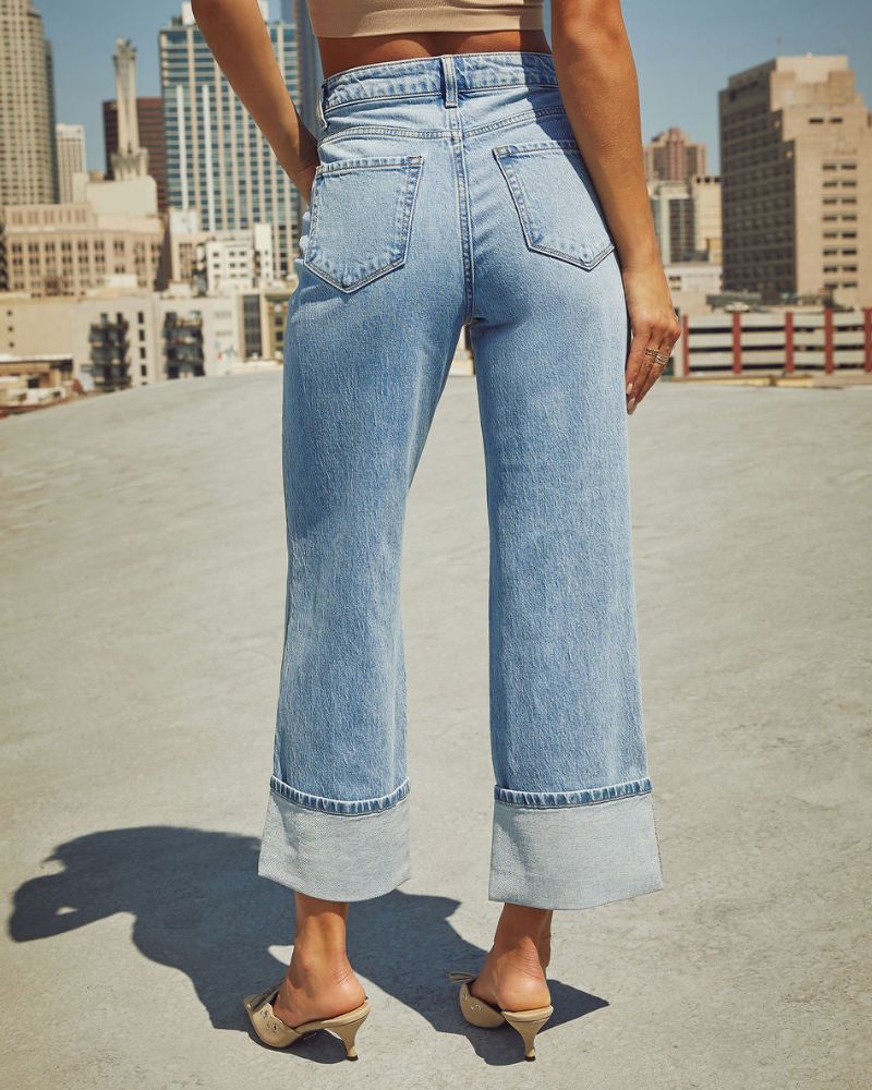 Vintage High Waist Denim Jeans