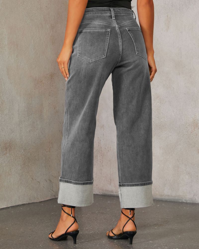 Vintage High Waist Denim Jeans