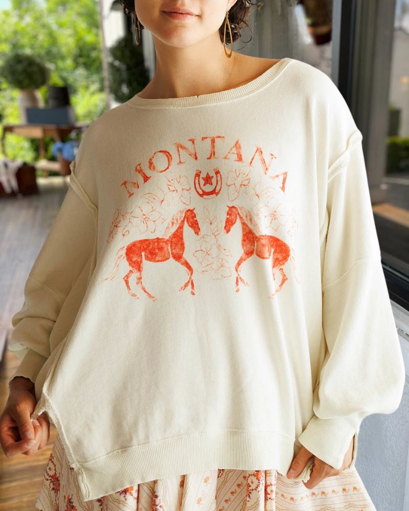 Stylish Camden Graphic Sweatshirt