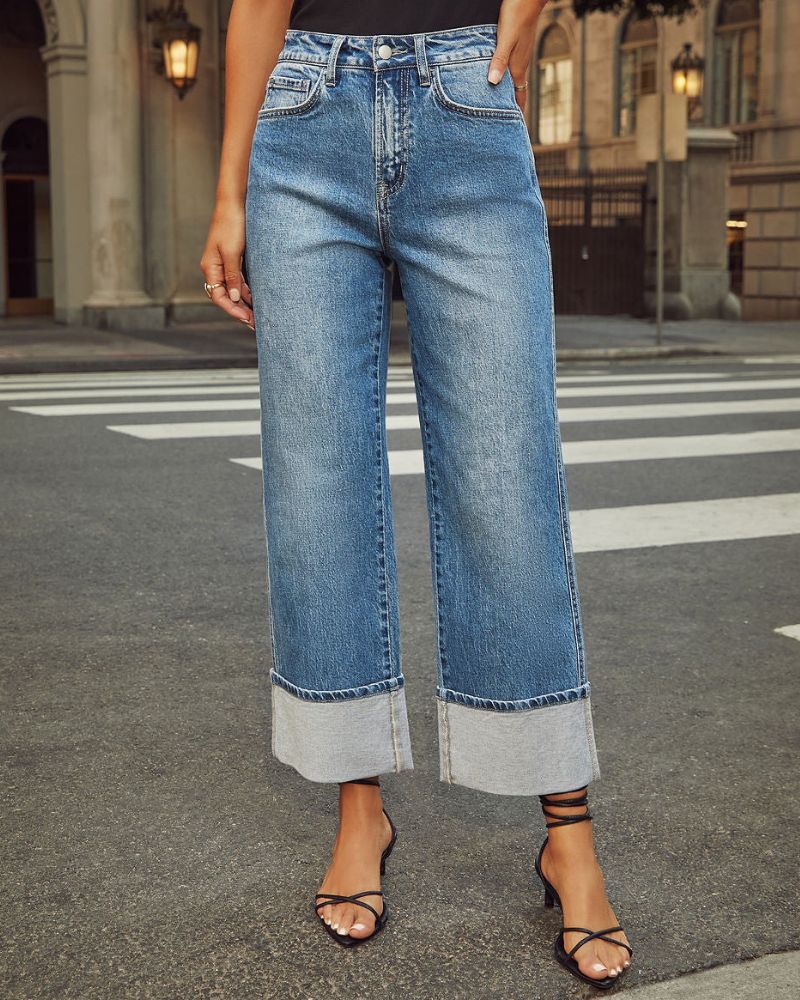Vintage High Waist Denim Jeans