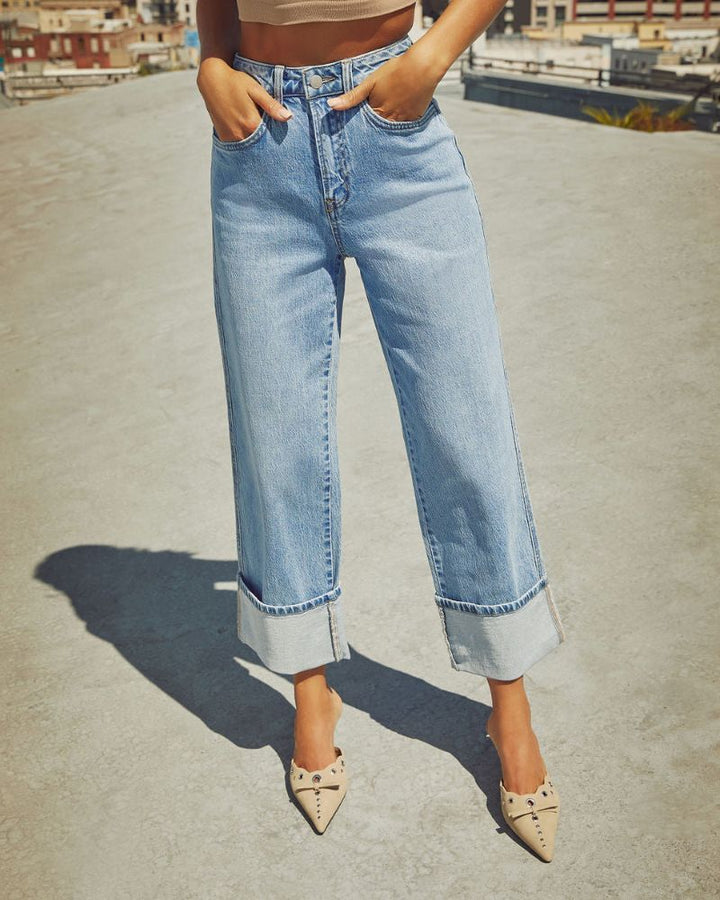 Vintage High Waist Denim Jeans
